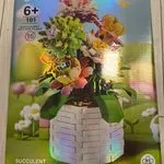 Zestaw klocków Flowers Succulent Potted Plant 6+ 16 elementów