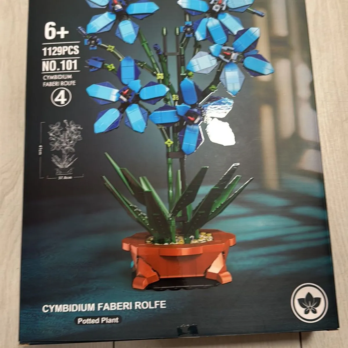 Zestaw klocków kwiatowych Cymbium Faberi 112 pcs