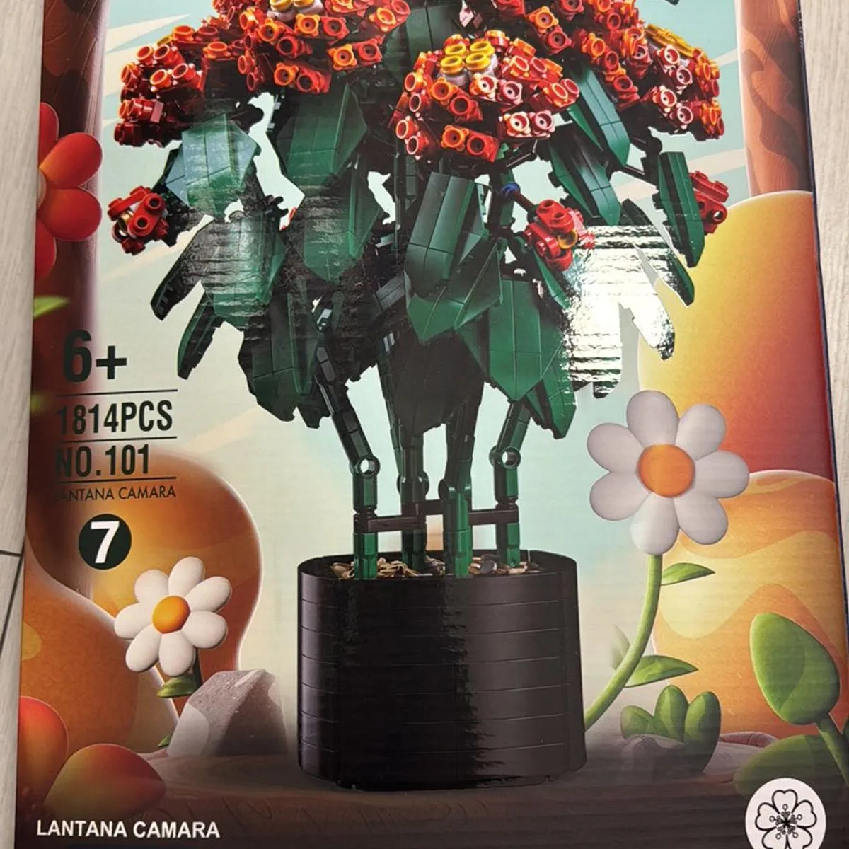 Zestaw klocków LEGO Lantana Camara kwiat doniczkowy 1074 pcs