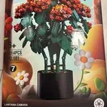 Zestaw klocków LEGO Lantana Camara kwiat doniczkowy 1074 pcs