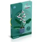 Zestaw klocków LEGO Flowers Lotus Pearl Orchid 672 pcs