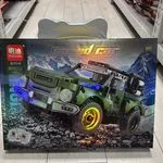 Zestaw klocków SIDI Speed Car zielony SUV