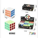 Kostka Rubika 3x3x3 Magic Cube 5,3cm kolorowa - 12 szt