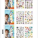 Zestaw Tatuaz Sticker dla dzieci 24x14cm - 24 szt
