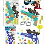 Zestaw do Strzelania Pistolet Blaster Shoot Gun z Akcesoriami 28cm