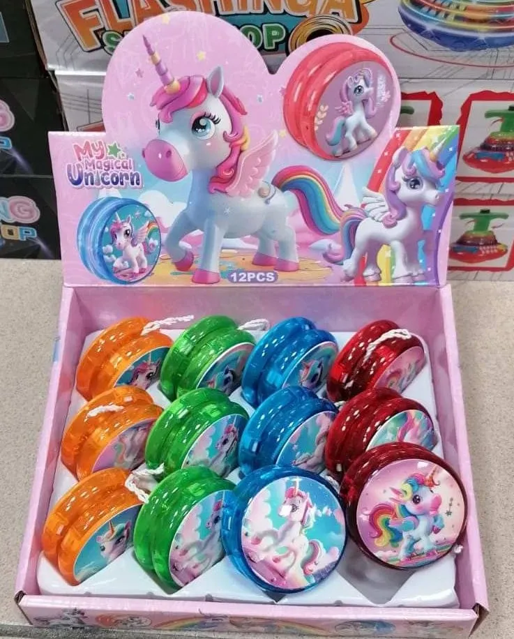Zabawki YOYO Unicorn Kolorowe 12 szt. - My Magical Unicorn