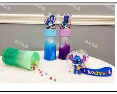 Zabawki Slime Stitch z figurką i kuleczkami, zestaw 12 szt.