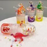Slime Dinosaur z figurką i kuleczkami styropianowymi 12 szt.