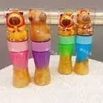 Zabawki Slime Kapibara w butelce z figurką i kuleczkami, 12 szt.