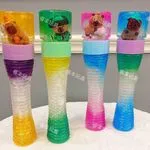 Zabawki Slime Kapibara w tubie z figurką, brokatowy, 12 szt.