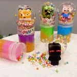 Zabawki Slime Minecraft Crystal Mud z figurką, 12 szt.