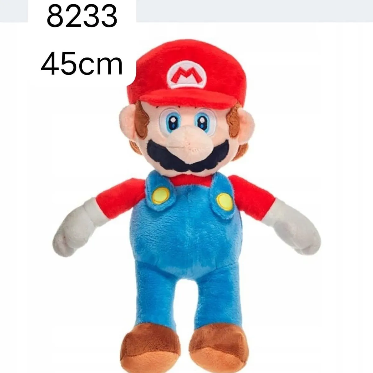 Maskotka Pluszowa Mario 45cm - Czerwony Bohater Gier