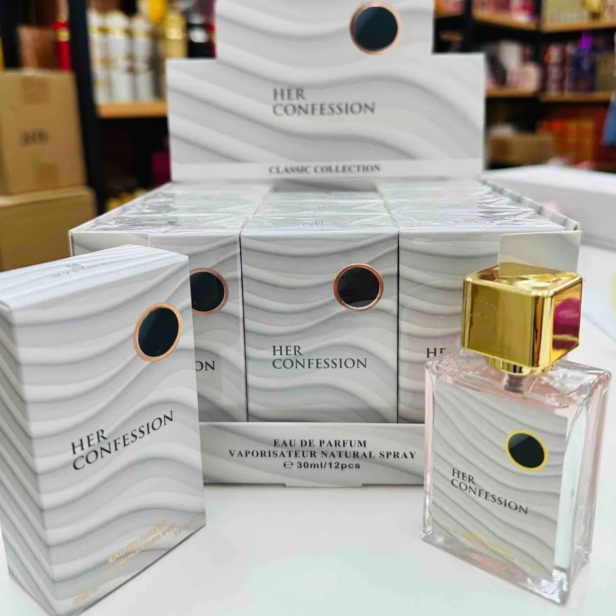 Perfumy Arabskie Her Confession 30ml EDP - Zestaw 12 sztuk