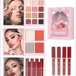 Zestaw do Makiażu Oneyioo Eye Shadow Blush Lip Gloss