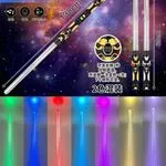 Pistolet LED laserowy 38 cm z efektami świetlnymi