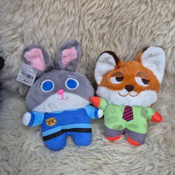 Maskotka Pluszowa Królik i Lis 22cm