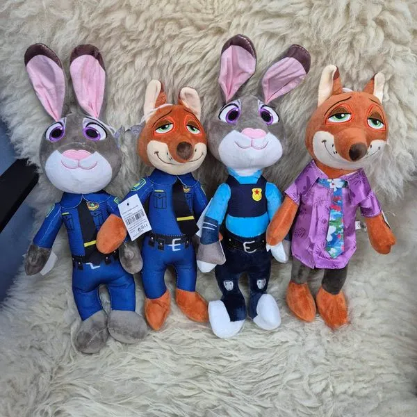 Maskotka Pluszowa Zootopia 30cm Judy Nick Mr Fox