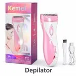 Depilator elektryczny Kemei ładowany USB KM-1901