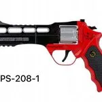 Pistolet rewolwer metalowy na spłonkę MPS-208-1