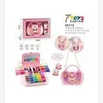 Zestaw kosmetyczki dla dzieci 7Toys 65715 różowa torba 30cm