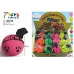 Piłka kauczukowa gąbka HI-BOUNCE 6cm, mix kolorów