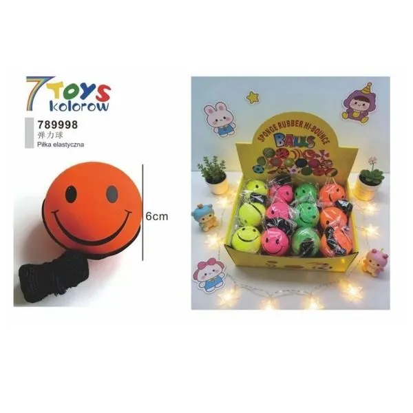 Piłka kauczukowa 6 cm 7 Toys Kolorów
