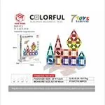 Klocki Magnetyczne Colorful 24 szt