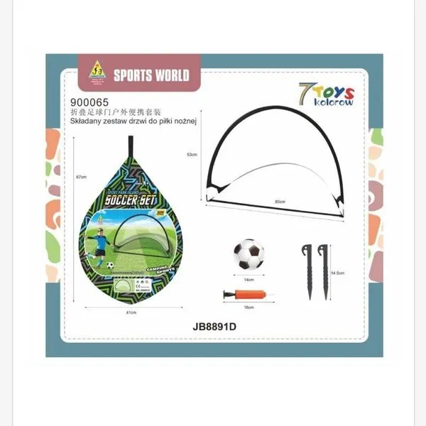 Zestaw do Piłki Nożnej Soccer Set Sports World