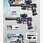 Pistolet na kryształowe naboje Pistol Crystal Skin 17.2cm