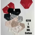 Majtki damskie bawełniane L-XXXL kod 6318