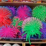 Gniotki Squeeze Toys Antystresowe Kolorowe Kraby 12 szt