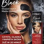 Maska do twarzy Cosmo Black Purifying Clay 25g