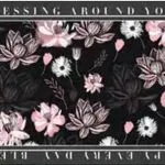 Dywany 60*90cm Blessings Around You kwiatowy wzór