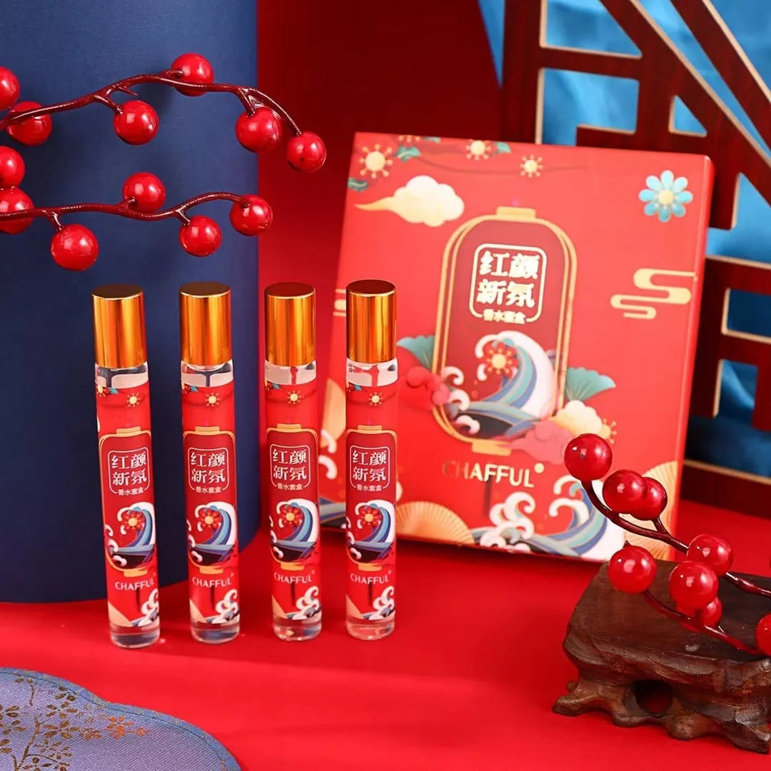Zestaw Mini Perfume CHAFFUL 4x15ml