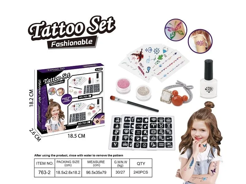 Zestaw do tatuaży Tattoo Set 18,5 cm