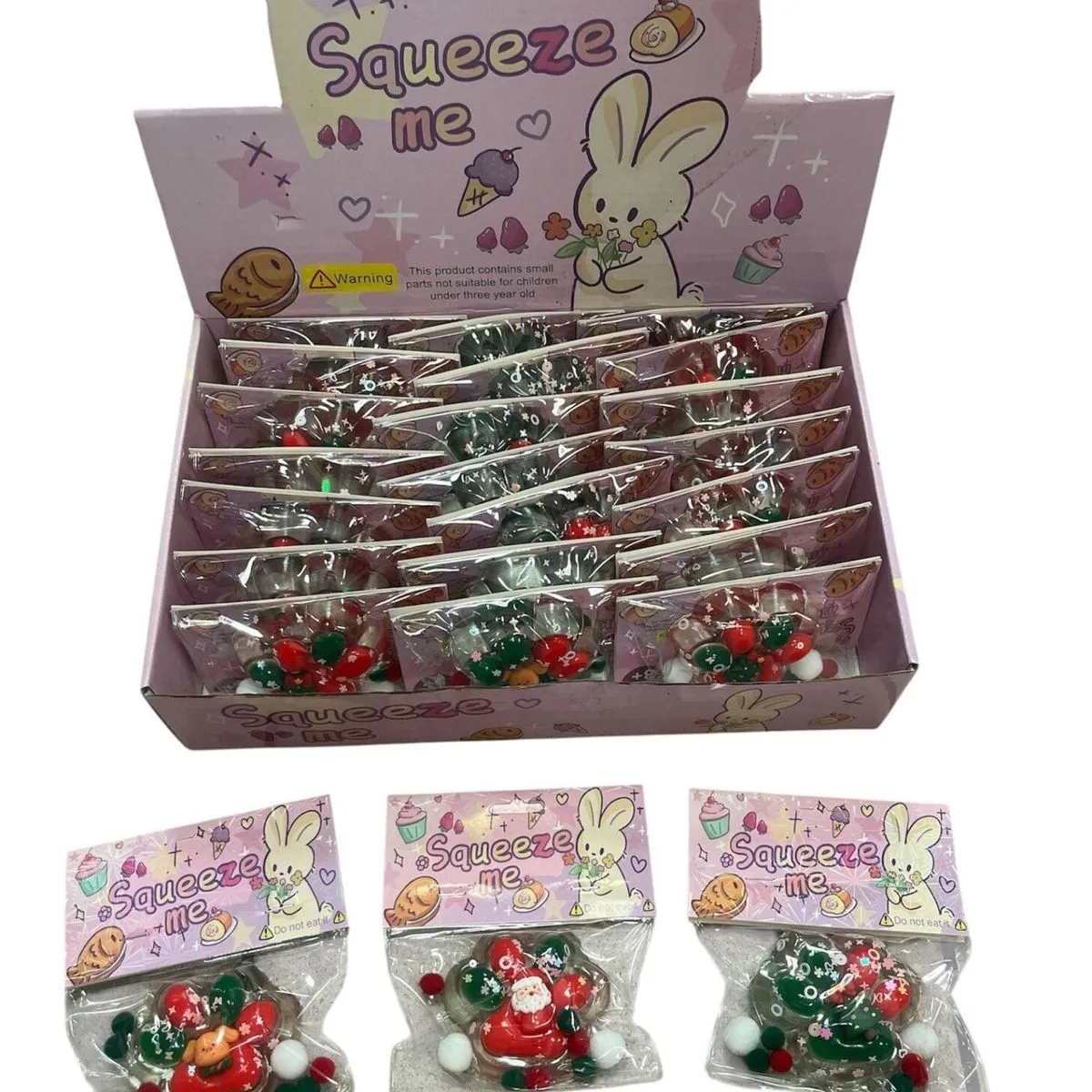 Gniotki Łapki Świąteczny LED Squeeze Me