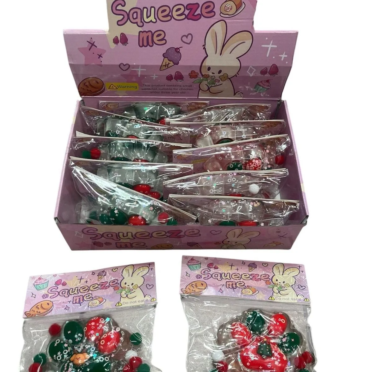 Gniotki Łapki Świąteczny LED Dużo Squeeze Me