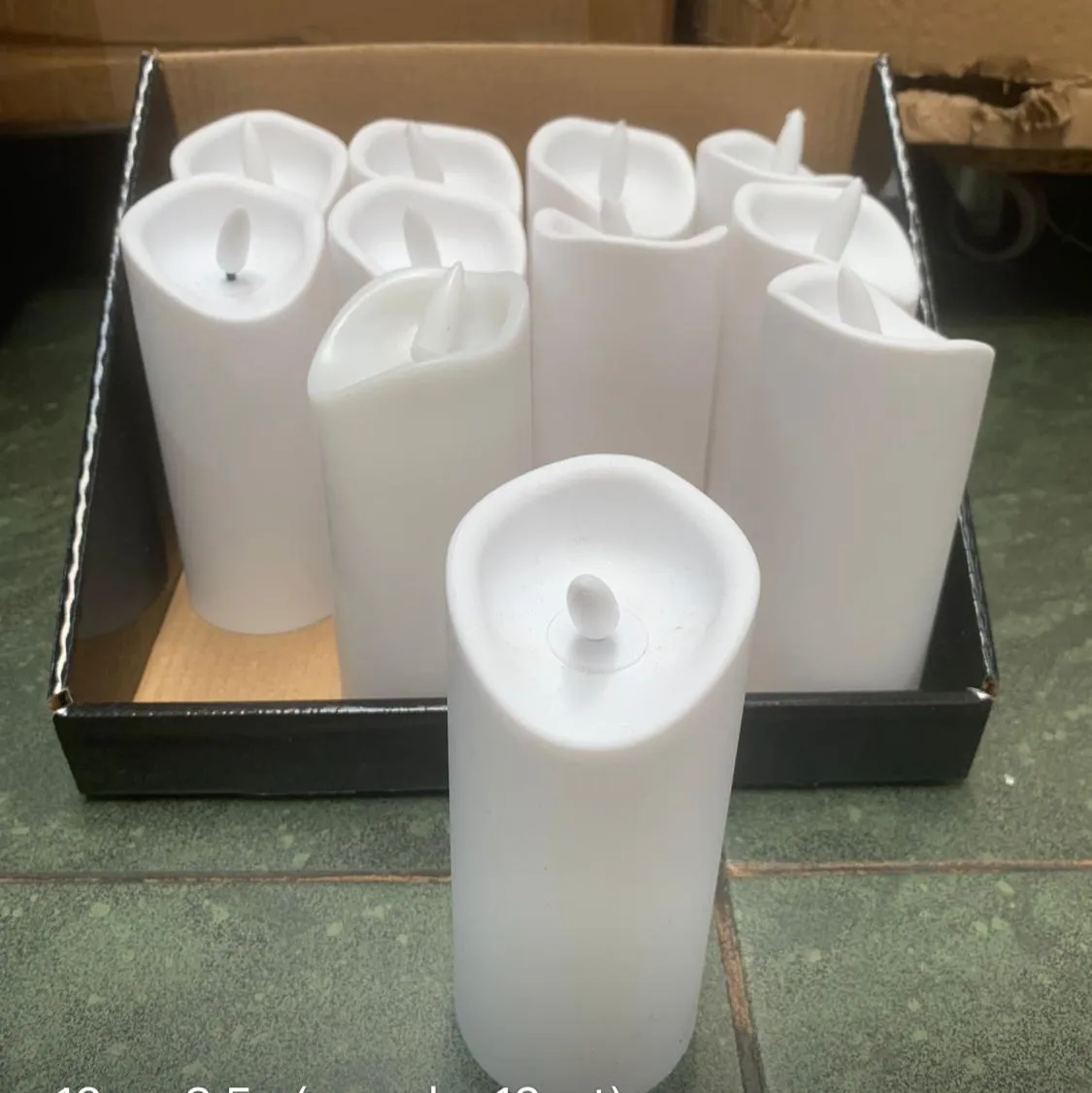 Świeca LED 12cm biała