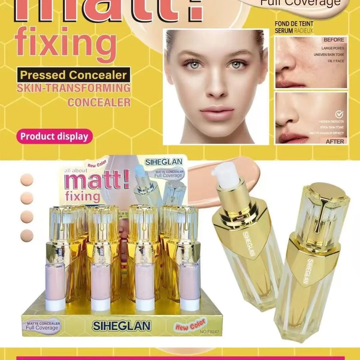 SIHEGLAN Matt Fixing Pressed Concealer 30ml