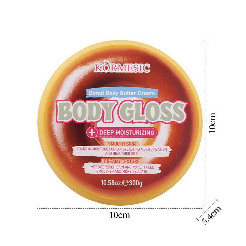 Body Gloss KORMESIC 300G Donut Body Butter Cream