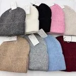 Czapki damskie beanie knitowane 12 kolorów