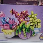 Klocki GAI 412PCS Flower Workshop Kwiaty