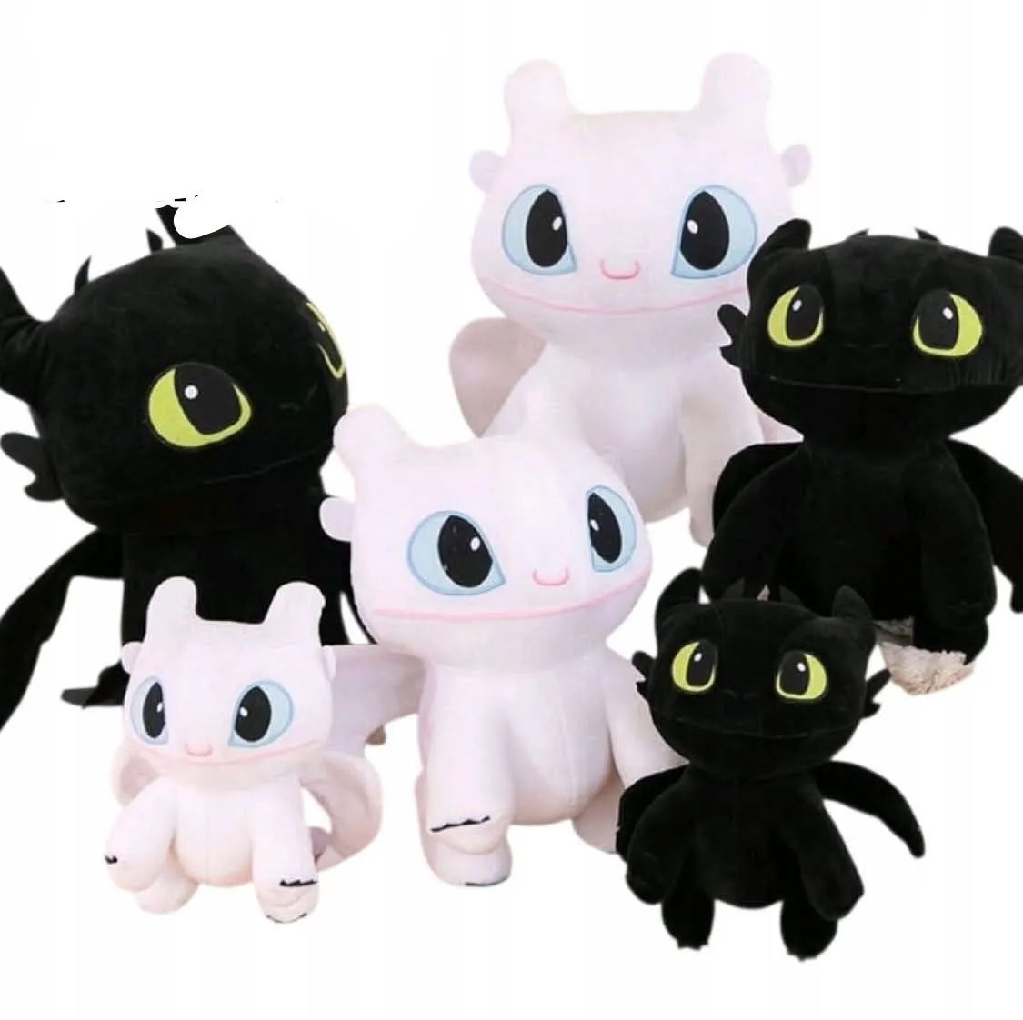 Maskotka Pluszowa Toothless Smok 40cm