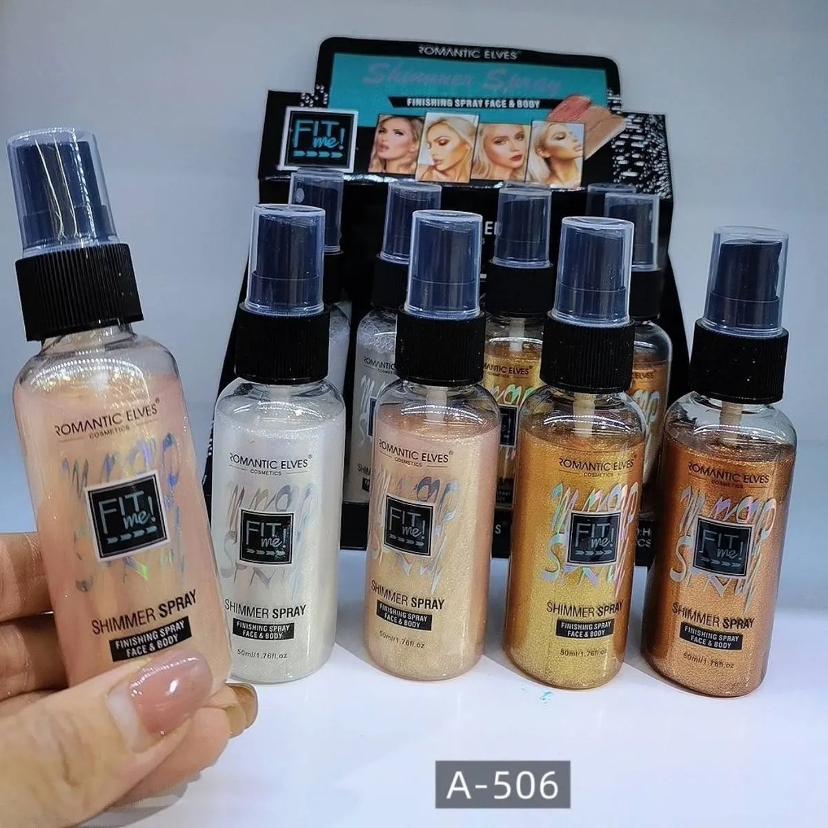 Shimmer Spray Highlight Romantic Eyes 100ml