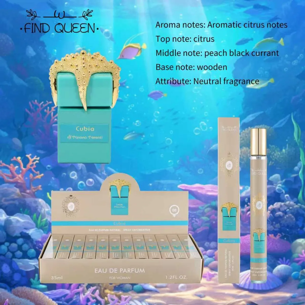 Perfumy Find Queen Cuba Eau de Parfum 35ml