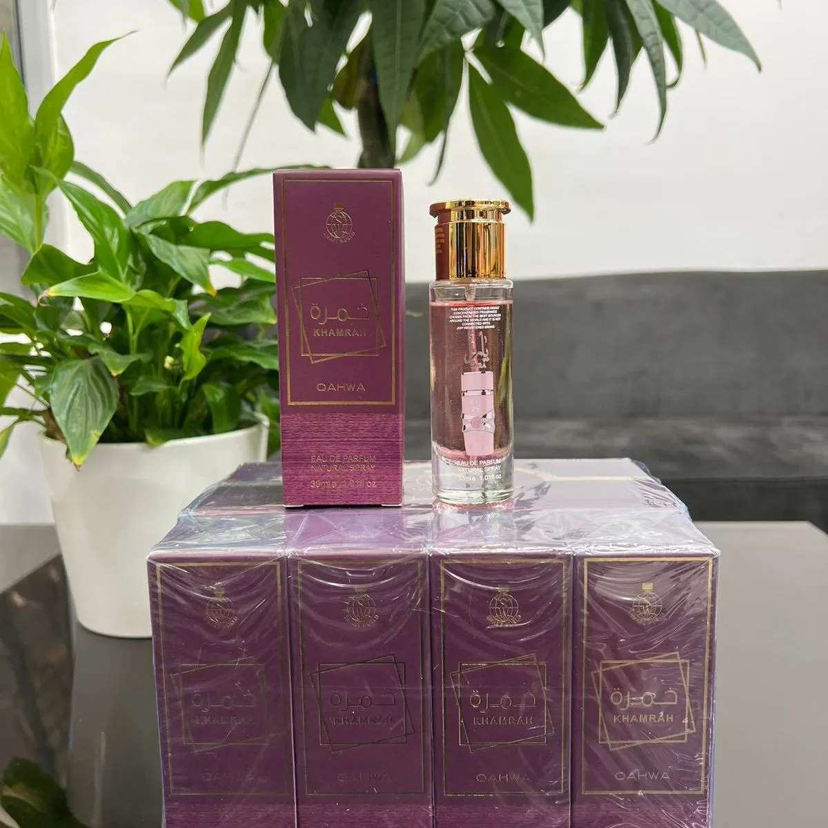 Perfumy 30ml w pudełku bordowym, opak. 12 szt