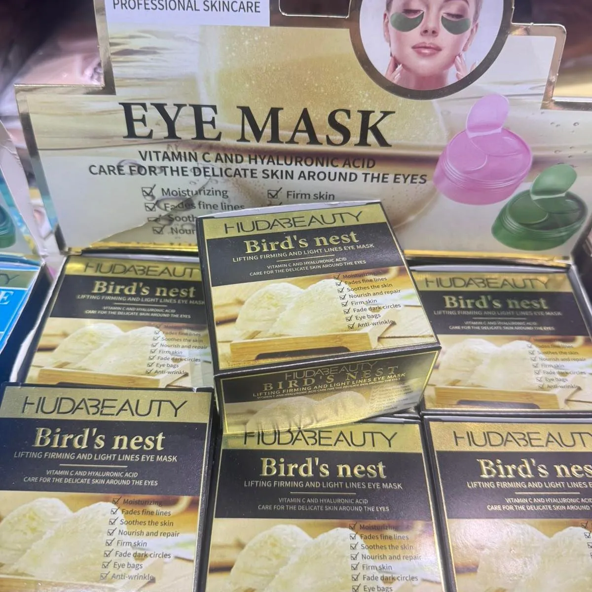 Maska pod Oczy HUDABEAUTY Bird's Nest Lifting
