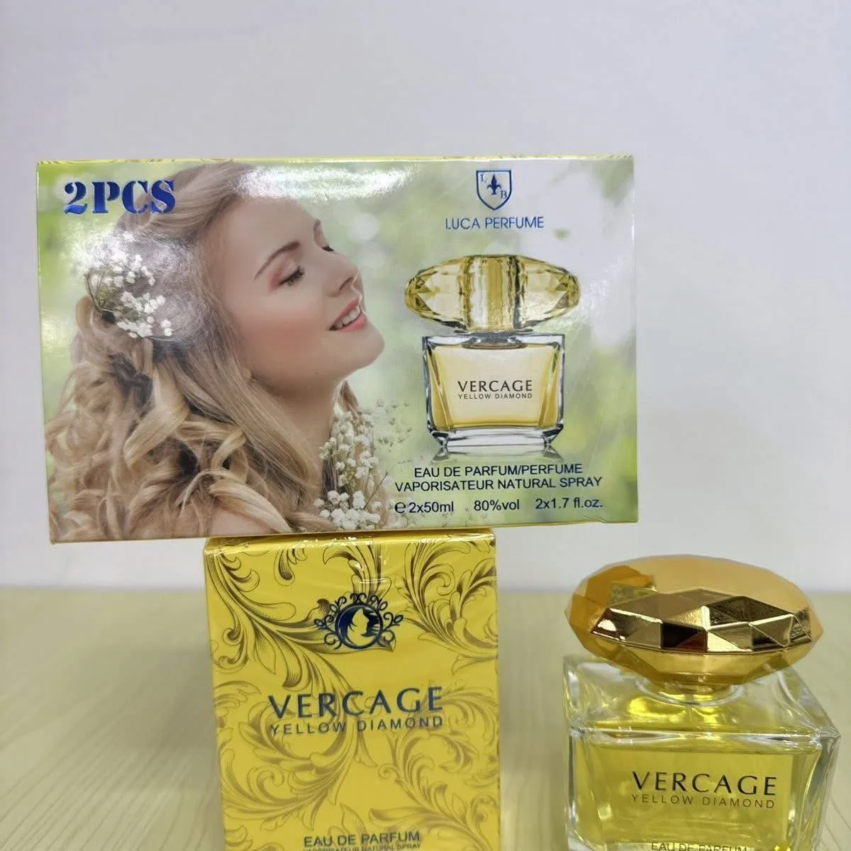 Perfumy Vercage Yellow Diamond 2x50ml Eau de Parfum