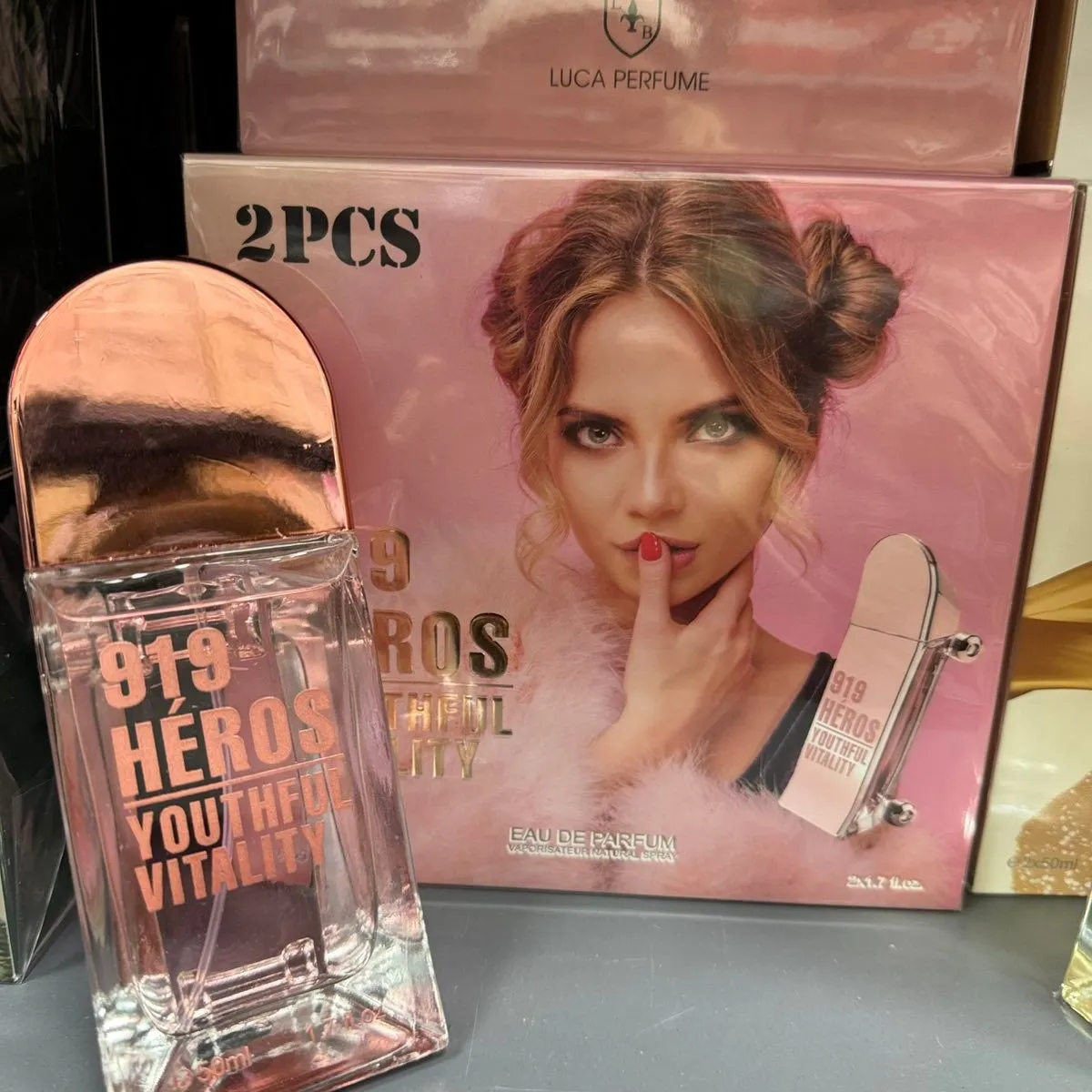 Perfumy Luca Perfume B19 Hero Youth Vitality 2x50ml