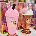 Perfumy 100ml Milkshake różowy z białą pokrywką